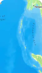 Map showing lighthouse location